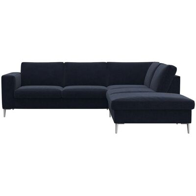 FLEXLUX Fiore L-Form Sofa - Samt, Skandinavischer Stil FLEXLUX Fiore L-Form Sofa - Samt, Skandinavischer Stil