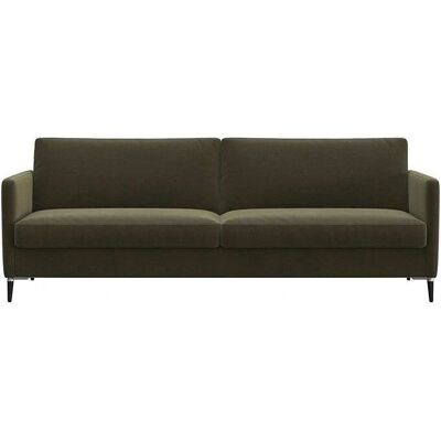 FLEXLUX Fiore Sofa Moosgrün - 3-Sitzer Skandinavisches Design FLEXLUX Fiore Sofa Moosgrün - 3-Sitzer Skandinavisches Design