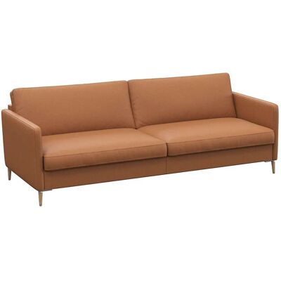 FLEXLUX Fiore 3-Sitzer Sofa - Echtleder - Skandinavisches Design FLEXLUX Fiore 3-Sitzer Sofa - Echtleder - Skandinavisches Design