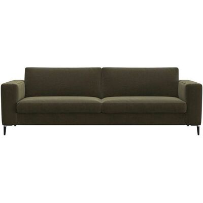 FLEXLUX Fiore 3-Sitzer Samtsofa grün Velvet FLEXLUX Fiore 3-Sitzer Samtsofa grün Velvet