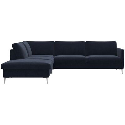 FLEXLUX Fiore L-Form Samtsofa - Skandinavisches Design FLEXLUX Fiore L-Form Samtsofa - Skandinavisches Design