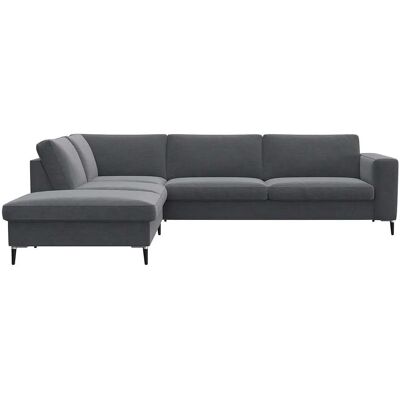 FLEXLUX Fiore L-Form Samtsofa - Sofa FLEXLUX Fiore L-Form Samtsofa - Sofa
