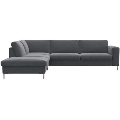 FLEXLUX Fiore Sofa - Skandinavisches Design, Verstellbare Füße, Samtvel FLEXLUX Fiore Sofa - Skandinavisches Design, Verstellbare Füße, Samtvel