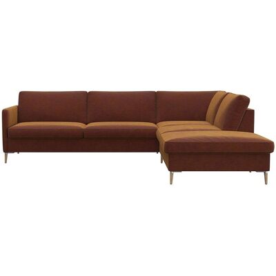 FLEXLUX Fiore L-Form Samtsofa - Sofa FLEXLUX Fiore L-Form Samtsofa - Sofa