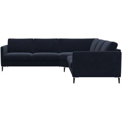 FLEXLUX Fiore L-Form Velvet Sofa - Sofas FLEXLUX Fiore L-Form Velvet Sofa - Sofas