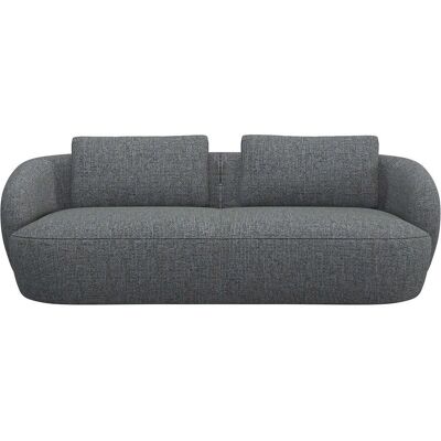 FLEXLUX Torino 3-Sitzer Moosgrün Chenille Modernes Sofa FLEXLUX Torino 3-Sitzer Moosgrün Chenille Modernes Sofa