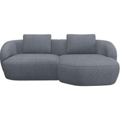 FLEXLUX Torino Organisches Design Blau Sofa - Sofa FLEXLUX Torino Organisches Design Blau Sofa - Sofa