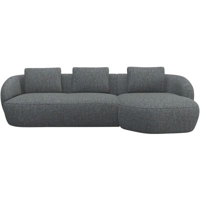 FLEXLUX Torino L-Form Couch mit Chaiselongue - Organisches Design FLEXLUX Torino L-Form Couch mit Chaiselongue - Organisches Design