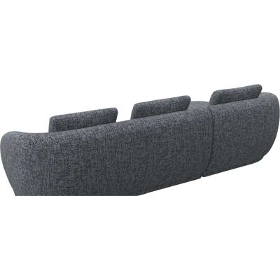 FLEXLUX Torino Organisches Sofa mit Losen Kissen - Sofa FLEXLUX Torino Organisches Sofa mit Losen Kissen - Sofa