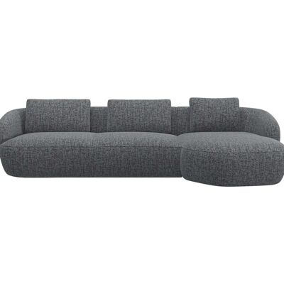 FLEXLUX Torino L-förmiger Sofa grau - Sofa FLEXLUX Torino L-förmiger Sofa grau - Sofa