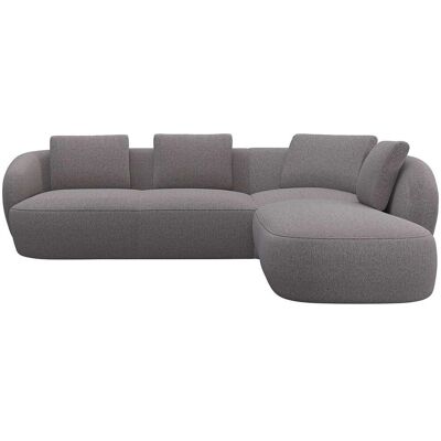 FLEXLUX Torino Organisches Sofa mit rechter Ottomane FLEXLUX Torino Organisches Sofa mit rechter Ottomane