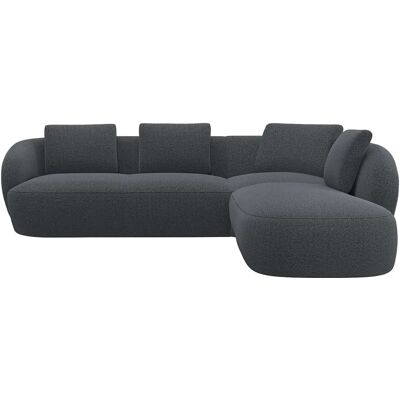 FLEXLUX Torino Organisches Sofa - L-Form, Grau FLEXLUX Torino Organisches Sofa - L-Form, Grau