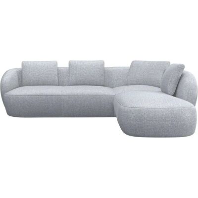 FLEXLUX Torino Organische Eckcouch mit Ottoman - Ecksofa FLEXLUX Torino Organische Eckcouch mit Ottoman - Ecksofa