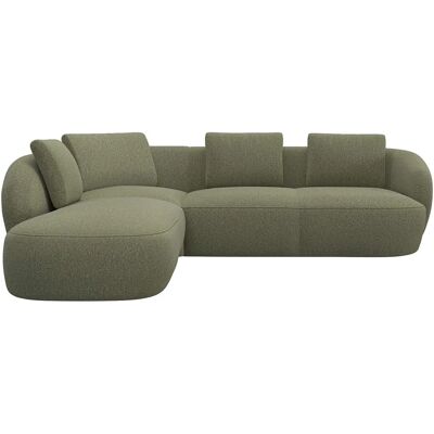 FLEXLUX Torino L-Form Sofa mit Ottomane FLEXLUX Torino L-Form Sofa mit Ottomane