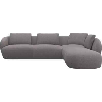 FLEXLUX Torino - Latte - rechts Ottomane - 296 cm - Sofa FLEXLUX Torino - Latte - rechts Ottomane - 296 cm - Sofa