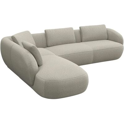 FLEXLUX - Torino - Beige - L-Form - Sofa FLEXLUX - Torino - Beige - L-Form - Sofa
