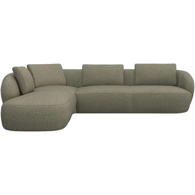FlexLux - Torino - Grün - Linke Ottomane - Sofa FlexLux - Torino - Grün - Linke Ottomane - Sofa