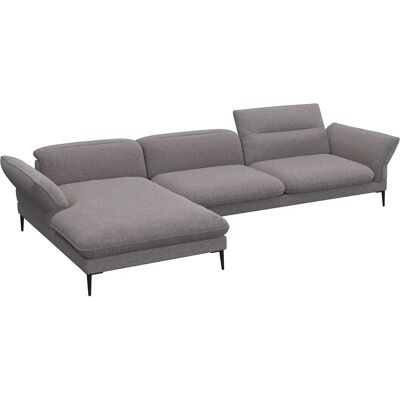 FLEXLUX Salino - Modularsofa mit verstellbaren Kopfstützen FLEXLUX Salino - Modularsofa mit verstellbaren Kopfstützen