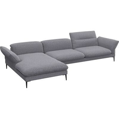 FLEXLUX Salino - Relaxsofa mit Armlehnen, Grau FLEXLUX Salino - Relaxsofa mit Armlehnen, Grau