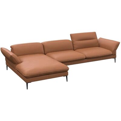 FLEXLUX Salino Leder Ecksofa - Relax L-Form 4 Sitze FLEXLUX Salino Leder Ecksofa - Relax L-Form 4 Sitze