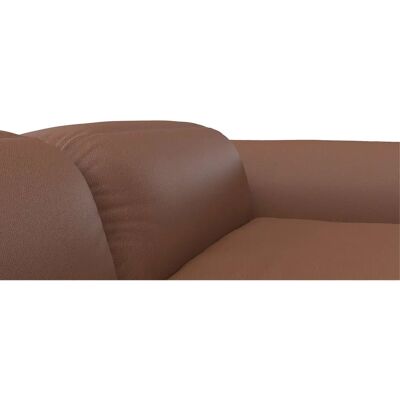 FLEXLUX Salino - Italienisches Echtleder Sofa mit Verstellbaren Kopfstützen FLEXLUX Salino - Italienisches Echtleder Sofa mit Verstellbaren Kopfstützen