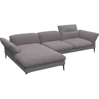 FLEXLUX Salino - Italienisch inspiriertes Sofa mit verstellbaren Kopfstützen FLEXLUX Salino - Italienisch inspiriertes Sofa mit verstellbaren Kopfstützen