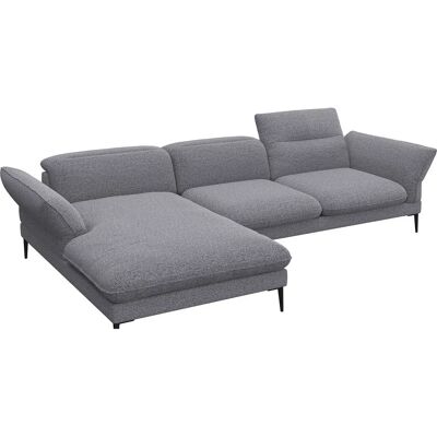 FLEXLUX Salino - Italienisch inspiriertes Sofa mit verstellbaren Kopfstützen FLEXLUX Salino - Italienisch inspiriertes Sofa mit verstellbaren Kopfstützen