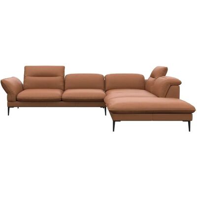 FLEXLUX Salino - Italienisch inspirierte Relaxcouch mit verstellbaren Kopfstützen FLEXLUX Salino - Italienisch inspirierte Relaxcouch mit verstellbaren Kopfstützen
