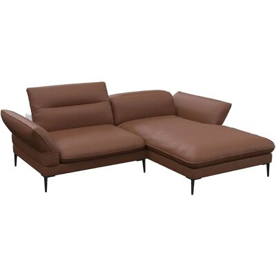 FLEXLUX Salino Modularsofa - Italienisches Design, Verstellbare Kopfstützen, Leder FLEXLUX Salino Modularsofa - Italienisches Design, Verstellbare Kopfstützen, Leder