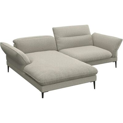 FLEXLUX Salino Ecksofa - Relaxsofa mit verstellbaren Kopfstützen FLEXLUX Salino Ecksofa - Relaxsofa mit verstellbaren Kopfstützen