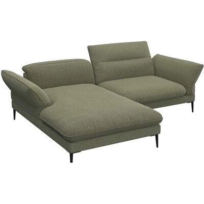 FLEXLUX Salino - Modulares Sofa mit Verstellbaren Kopfstützen - Italienisches Design FLEXLUX Salino - Modulares Sofa mit Verstellbaren Kopfstützen - Italienisches Design