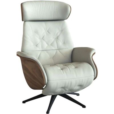 FLEXLUX - Volden - Warm White - Walnut - Recliner FLEXLUX - Volden - Warm White - Walnut - Recliner