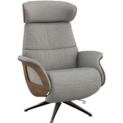 FLEXLUX Clement Elektrischer Relaxsessel - Verstellbare Kopfstütze, Kabellos, Grau FLEXLUX Clement Elektrischer Relaxsessel - Verstellbare Kopfstütze, Kabellos, Grau