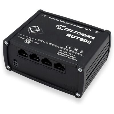 Teltonika RUT900 WLAN-Router - Schnelles Ethernet - 2,4 GHz - 3G Teltonika RUT900 WLAN-Router - Schnelles Ethernet - 2,4 GHz - 3G