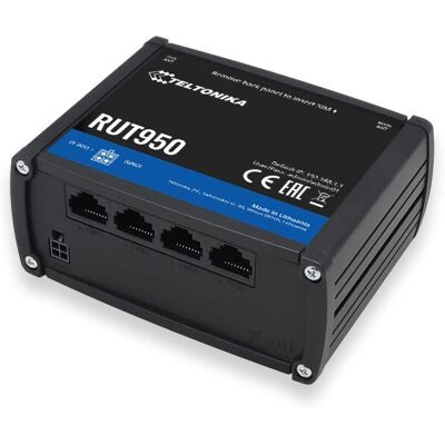 Teltonika RUT950 Dual SIM 4G Router - Mobiles WLAN - Schwarz Teltonika RUT950 Dual SIM 4G Router - Mobiles WLAN - Schwarz