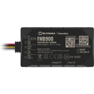 Teltonika FMB900 Leichter & Intelligenter GPS-Tracker - Bluetooth GNSS GSM Teltonika FMB900 Leichter & Intelligenter GPS-Tracker - Bluetooth GNSS GSM