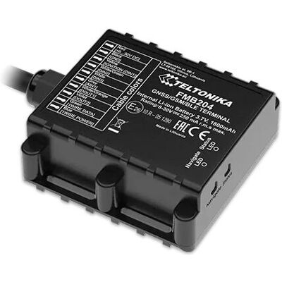 Teltonika FMB204 Παγκόσμιος ανιχνευτής GPS - Αδιάβροχος, Bluetooth, Μπαταρία 6 Ημερών Teltonika FMB204 Παγκόσμιος ανιχνευτής GPS - Αδιάβροχος, Bluetooth, Μπαταρία 6 Ημερών