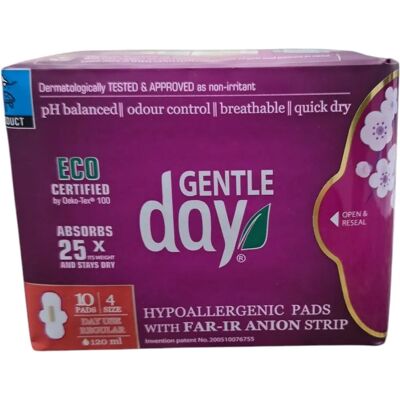 GENTLE DAY Binden mit Anionstreifen - Menstruationshygiene GENTLE DAY Binden mit Anionstreifen - Menstruationshygiene