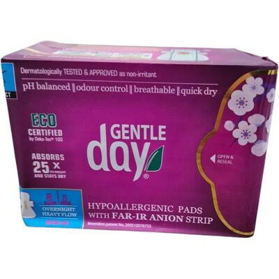 GENTLE DAY Nachtbinden mit Anion - 8 Stk GENTLE DAY Nachtbinden mit Anion - 8 Stk