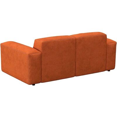 FLEXLUX Lucera Sofa - Bequem, Skandinavisches Design, Orange FLEXLUX Lucera Sofa - Bequem, Skandinavisches Design, Orange