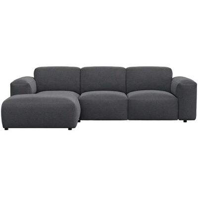 FLEXLUX Lucera Dekoratives Sofa - Grau Skandinavisches Design FLEXLUX Lucera Dekoratives Sofa - Grau Skandinavisches Design