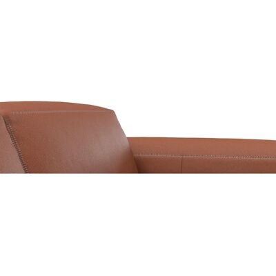 FLEXLUX Lucera Leder-Ecksofa - Lounge, Braun, 284cm FLEXLUX Lucera Leder-Ecksofa - Lounge, Braun, 284cm