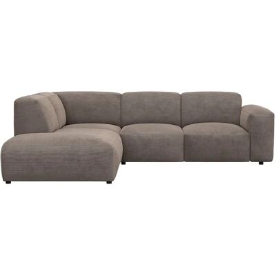 FLEXLUX Lucera - Günstiges Lounge-Sofa mit sichtbaren Nähten FLEXLUX Lucera - Günstiges Lounge-Sofa mit sichtbaren Nähten