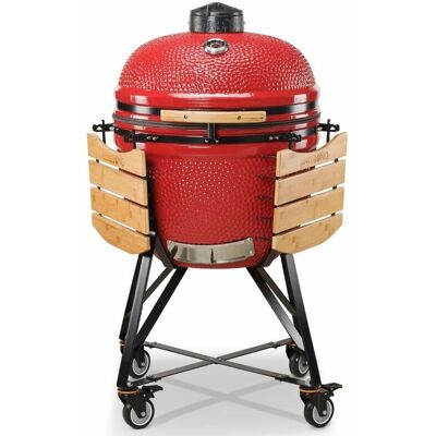Kamado Bono TQ0025RED - Griglia in ceramica - 25 pollici - Rosso Kamado Bono TQ0025RED - Griglia in ceramica - 25 pollici - Rosso