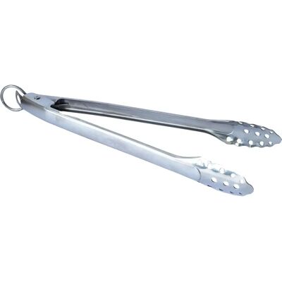 Texas Grillbesteck - Edelstahlzange 40cm - Grillzange Texas Grillbesteck - Edelstahlzange 40cm - Grillzange