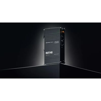 Teltonika RUT140 Teollinen reititin - 2x RJ45, 100 Mbps, IP30 Teltonika RUT140 Teollinen reititin - 2x RJ45, 100 Mbps, IP30