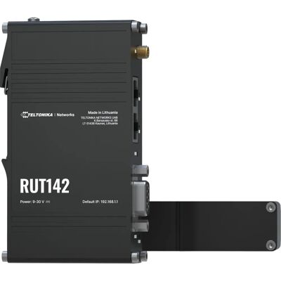 Teltonika RUT142 Industrial Ethernet WiFi Router - Black Teltonika RUT142 Industrial Ethernet WiFi Router - Black
