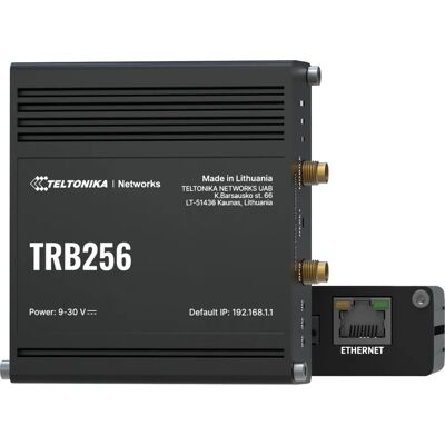 Passerelle Teltonika TRB256 en aluminium - Routeur industriel 4G LTE NB-IoT Passerelle Teltonika TRB256 en aluminium - Routeur industriel 4G LTE NB-IoT