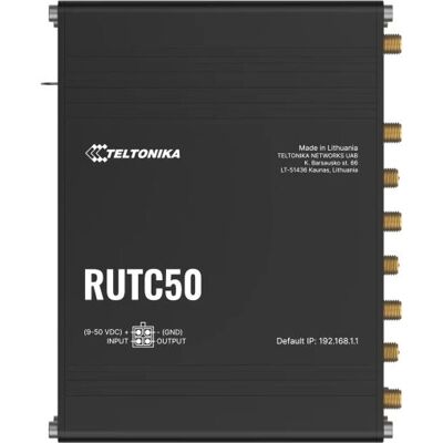 Routeur sans fil Teltonika RUTC50 - 5G Wi-Fi 6 Double bande Routeur sans fil Teltonika RUTC50 - 5G Wi-Fi 6 Double bande