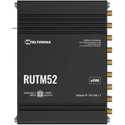 Teltonika RUTM52 Dualband 5G WLAN Router - EU Teltonika RUTM52 Dualband 5G WLAN Router - EU